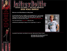 Tablet Screenshot of jeffreybuttle.com